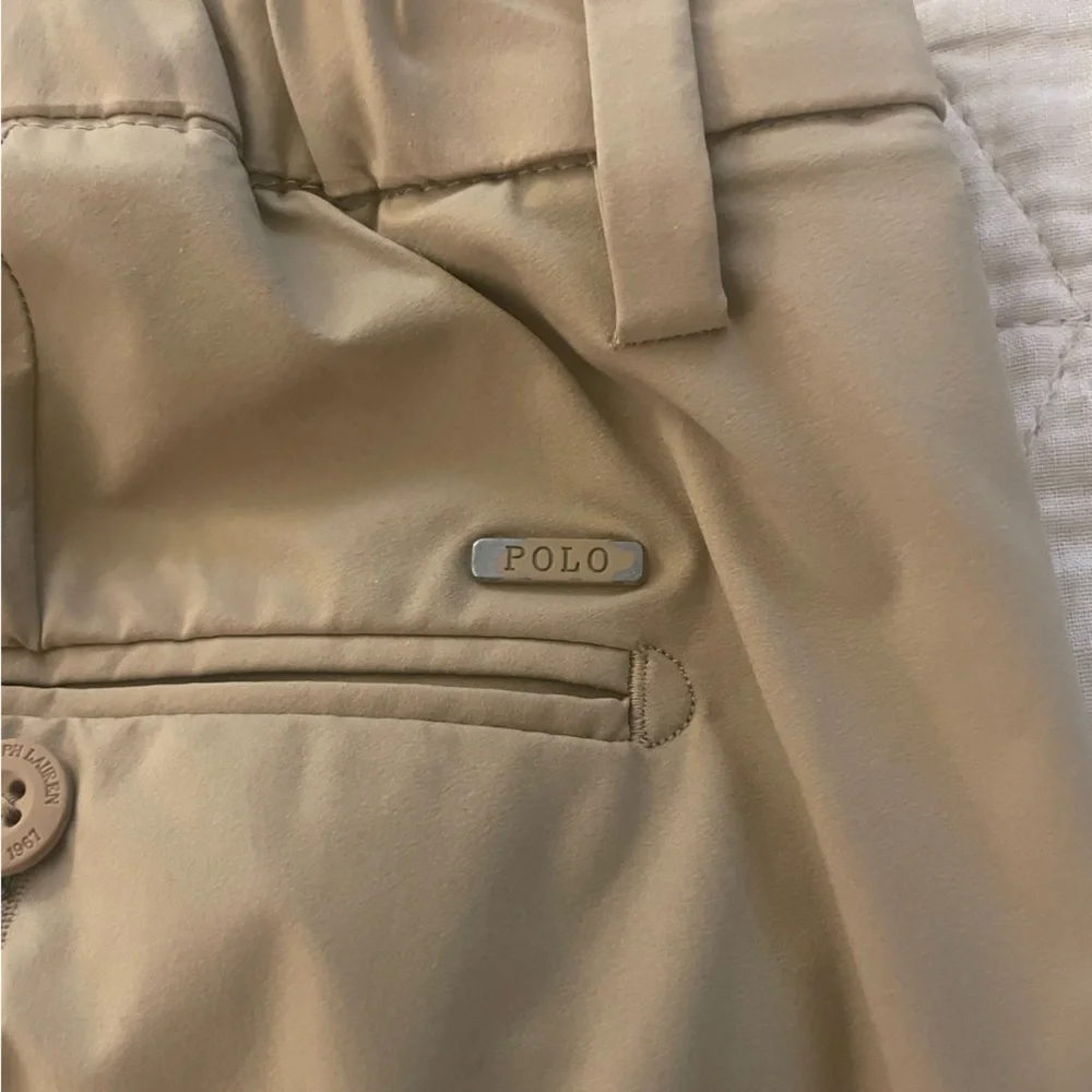 POLO‎ RALPH LAUREN Straight Fit Performance Chino Pant in Khaki Size 36 $148